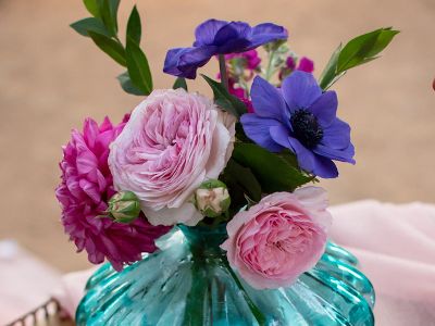 Blue Wedding Flowers