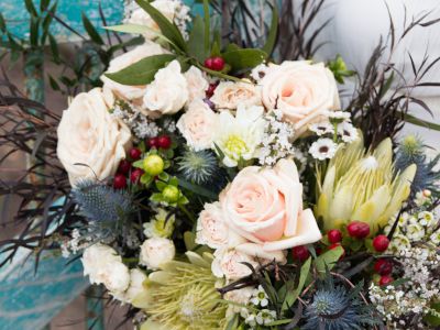 Earthy Bridal Bouquet