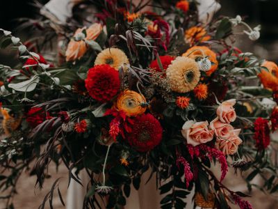Fall Bride's Bouquet