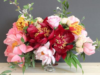 Peony Centerpiece