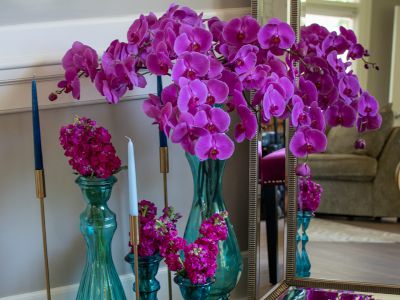 Purple Orchids - Accent Flowers
