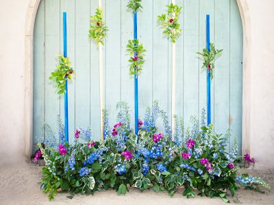 Barn Flower Arrangement